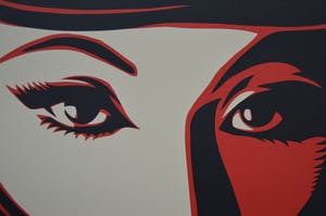 Shepard Fairey - Mujer Fatale - gesigneerd kopen? Bied vanaf 1!