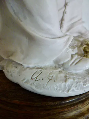 Real Fabbrica Capodimonte - Giuseppe Armani - Meisje wast hond (Washday) en 2 Misdienaren met parasol kopen? Bied vanaf 1!