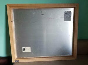 Phil van Wamel - Brainhair I. Mooie grote foto in houten baklijst. kopen? Bied vanaf 1!