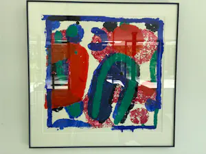 AcheterWalter van Oel - Fraaie kleurenlitho? Enchérissez de 50!