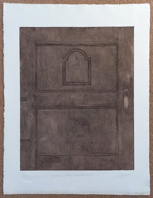 Enric Adsera Riba - Porta au portella, aquatint ets kopen? Bied vanaf 40!