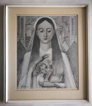 Jan Toorop - Madonna met kind kopen? Bied vanaf 1!