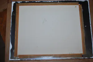 Otto Eerelman - aquarel - wagen met twee paarden - fraai ingelijst kopen? Bied vanaf 300!