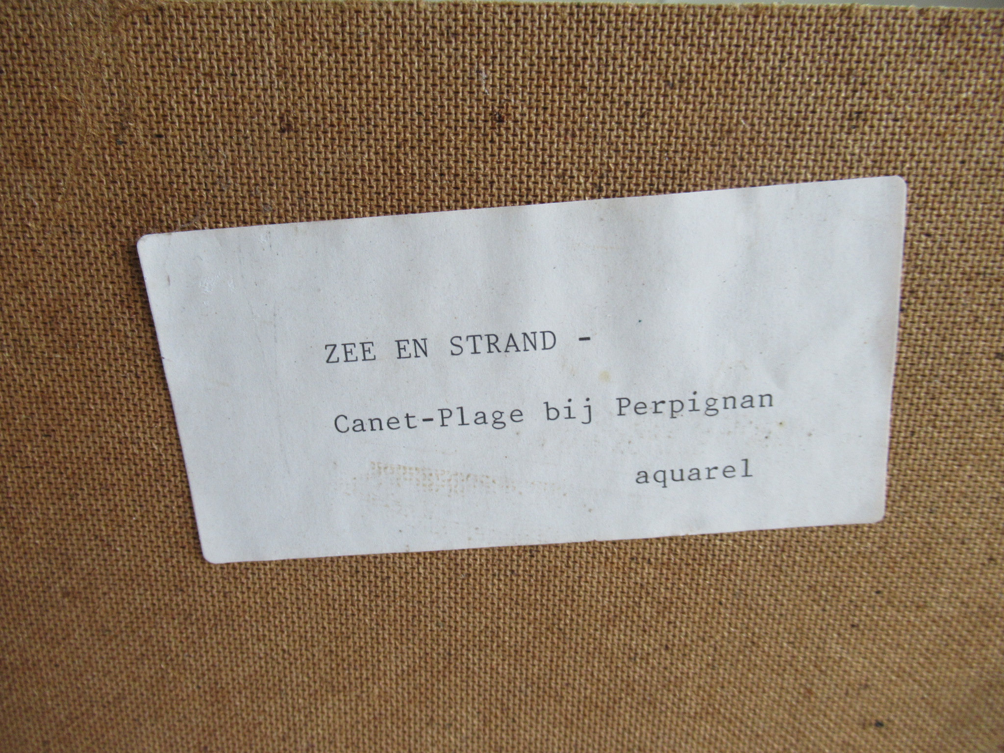 Jaap de Ruig - Zee en strand - Canet plage Perpignan  kopen? Bied vanaf 1!