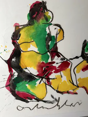 Anton Heyboer - Gekleurde personages kopen? Bied vanaf 599!