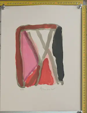 Bram van Velde - litho gesigneerd rechtsonder kopen? Bied vanaf 250!