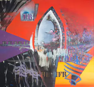 Niet of onleesbaar gesigneerd - Olieverf op doek, Reflection - Ingelijst kopen? Bied vanaf 10!