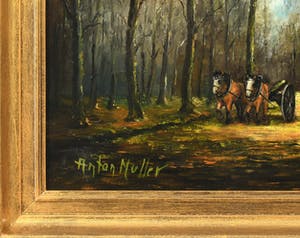 Anton Muller - (1887-1979)- "Bosgezicht met Malle Jan" kopen? Bied vanaf 70!