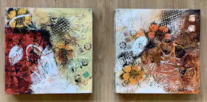 Dario Bosa - Flowers I en II (2 luik) kaufen? Bieten Sie von 125!