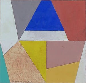 Henri Plaat - Gouache, Zonder titel - Ingelijst kopen? Bied vanaf 50!
