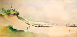 Marius de Jongere - strandgezicht verkocht voor € 70!