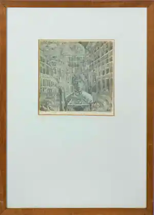 Jasper van Putten - Ets, Concertgebouw I - Ingelijst vendu pour 35€ !