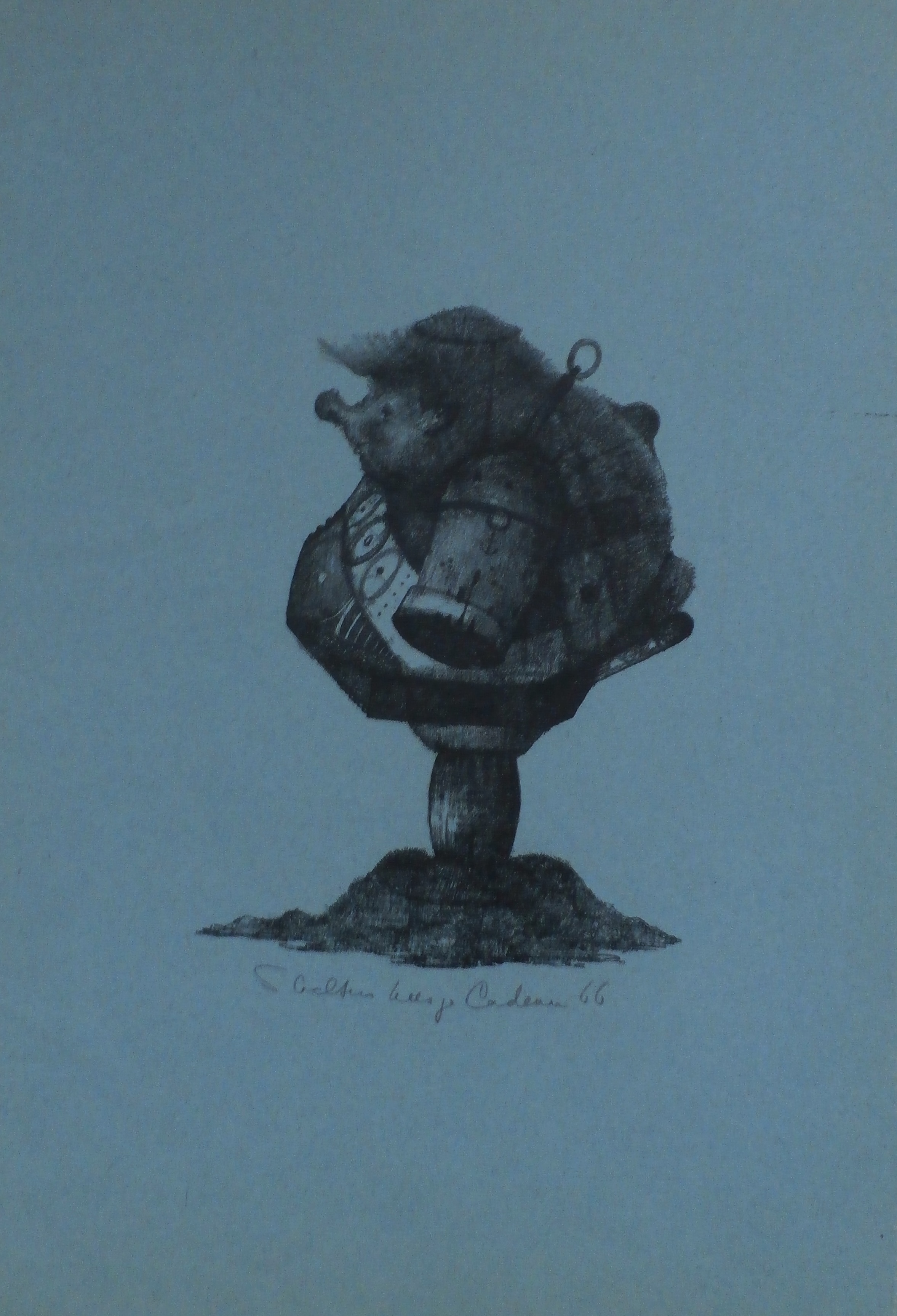 Dirkje Kuik - Clichedruk: egeltje - 1966 (de Luis) kopen? Bied vanaf 55!