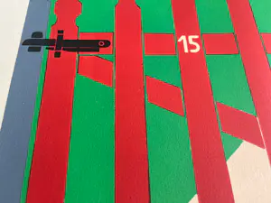 Joseph Willaert - Rood hekken met huisje in de achtergrond - 1988 kopen? Bied vanaf 545!