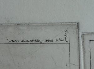 Ab Steenvoorden - Ets , Monument der Vissen – Surrealistische voorstelling, 1971 - 16½ x 41 cm kopen? Bied vanaf 1!