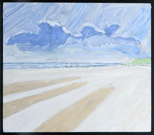 Paul Overhaus - Acryl op board, Zonder titel kopen? Bied vanaf 60!