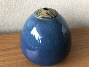 Ed Meissenberg - 3 Handgemaakte gesigneerde vazen - 20 - 17 - 13 cm hoog - LAATSTE KANS !!!!!!!!! kopen? Bied vanaf 50!