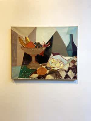 Gerrit Kwakkelstein - Stilleven met Fruit verkocht voor € 1!