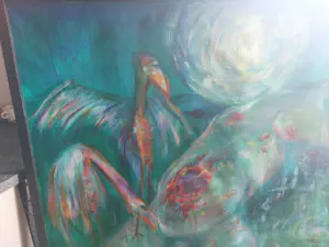 Ferdy de Ley - UNIEK ORIGINEEL SCHILDERIJ TITUIS GROOT kopen? Bied vanaf 20!