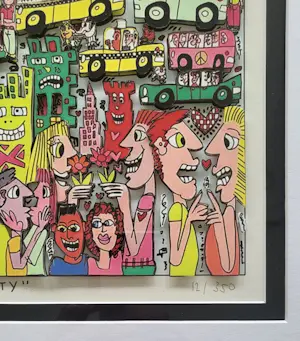 James Rizzi - The Colors of my City kopen? Bied vanaf 1200!