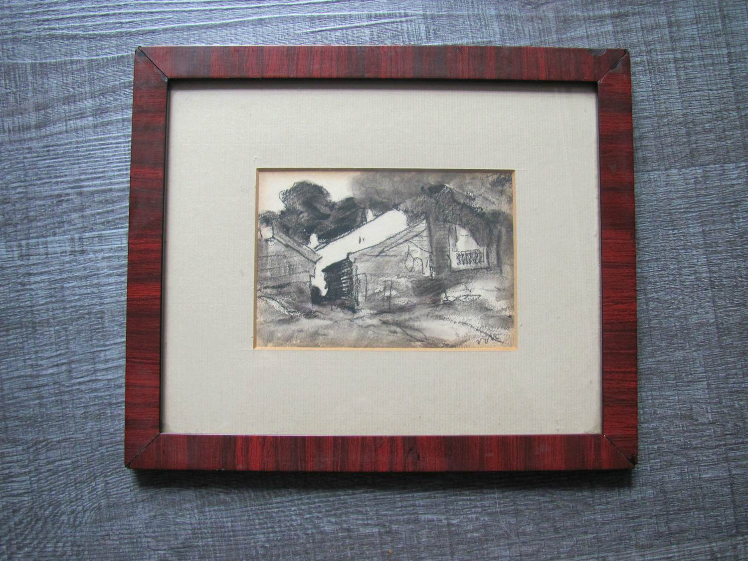 Willem van der Nat - niet getiteld verkocht voor € 40!