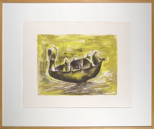 Buy Otto Egberts - Litho, Reis - Ingelijst? Bid from 1!