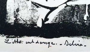 Wim Motz - Litho: 'Uit dansen - Silvia' kopen? Bied vanaf 25!