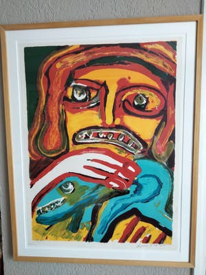 Bengt Lindstrom - femme et chien kopen? Bied vanaf 295!