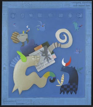 Frank Slabbinck - Acryl op doek, Een nieuwe reis kopen? Bied vanaf 250!