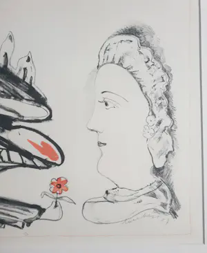 Lucebert - Monster met meisjes - uit de KPN collectie kopen? Bied vanaf 165!