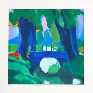 Jentsje Popma - Bruggetje bij Giessendam verkocht voor € 50!