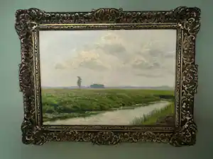 Hendrik van Nek - Oud Hollands Polderlandschap verkauft für € 150!