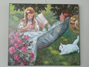 Axel Kreher - Buitentafereel kopen? Bied vanaf 150!