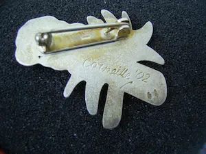 Corneille - Broche van Zilver met emaille kopen? Bied vanaf 60!