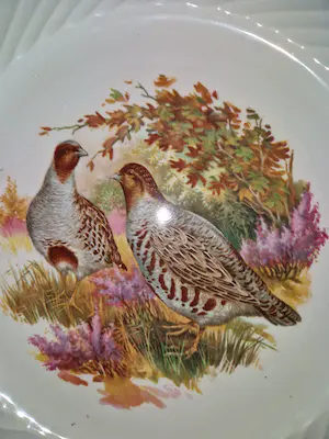 Niet of onleesbaar gesigneerd - bord met vogels kopen? Bied vanaf 1!