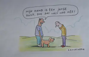 Kamagurka - Mijn hand is een jonge hond kopen? Bied vanaf 295!