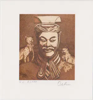 Gunda Oehm - Drie handgesigneerde zeefdrukken: Cultuur I, II, III kopen? Bied vanaf 20!