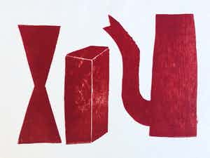 Klaas Gubbels - Variantie met diabolo, blok & ketel '02 verkocht voor € 365!