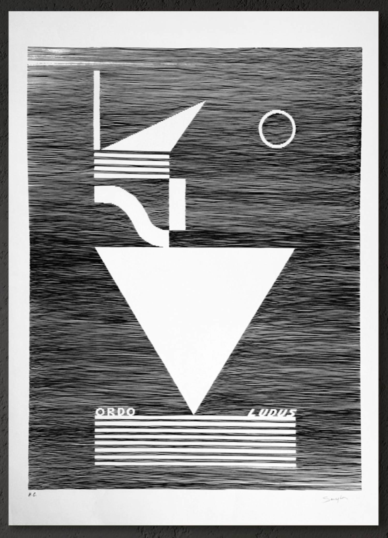 Michel Seuphor - Wunderschöner abstrakter Druck – perfekter Zustand. kopen? Bied vanaf 50!