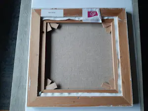 Wim Zurne - Zeefdruk op doek, in houten baklijst, 26/30 kopen? Bied vanaf 40!