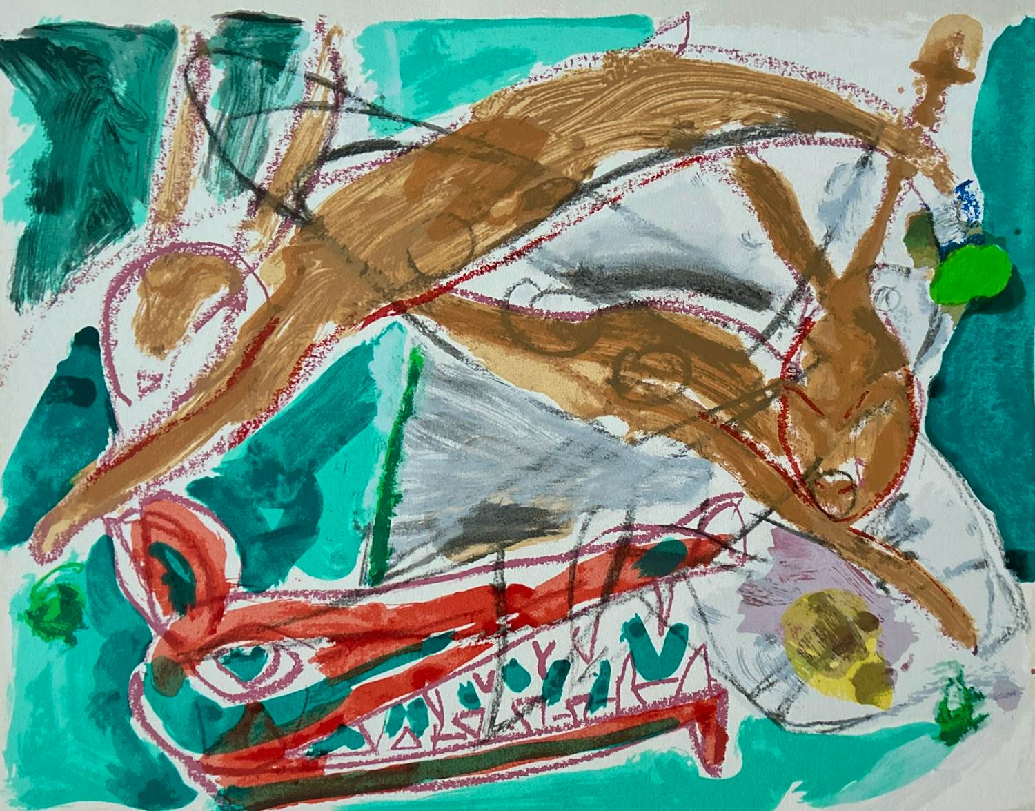 Anton Vrede - Zonder titel verkocht voor € 25!