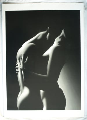 Niet of onleesbaar gesigneerd - Zwart-wit Foto , ‘Contact’ – gesigneerd - 61 x 46 cm. kopen? Bied vanaf 1!