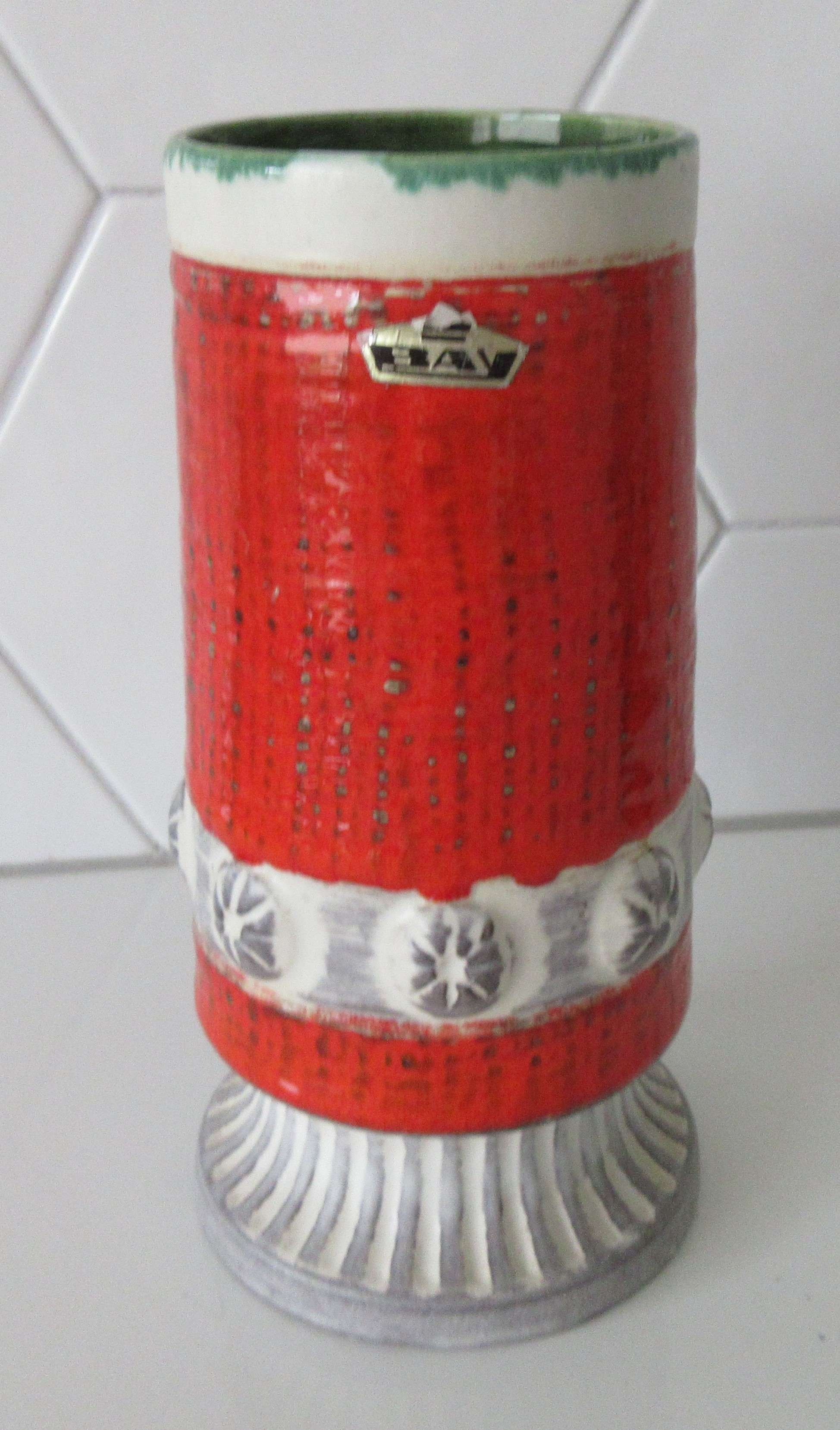 Bodo Mans - Bay Keramik vaas model 88-20 verkocht voor € 1!