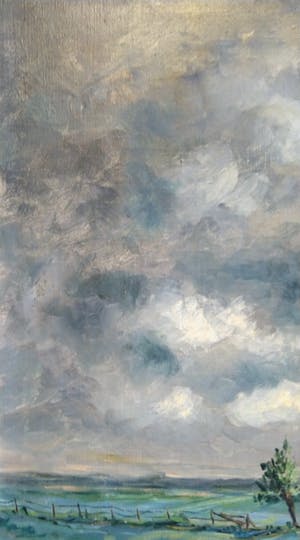 Pie Wilhelmus - (1926-2003) - Landschap kopen? Bied vanaf 50!