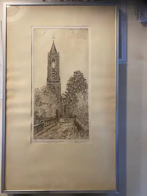 AcheterJan Disselsma - Toren te Amerongen? Enchérissez de 50!