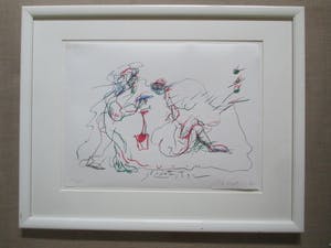 Ger Lataster - ingelijste litho kopen? Bied vanaf 70!