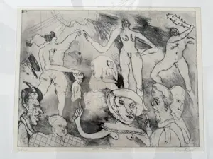 Lucebert - Strijd der Academici (Cavemen) kopen? Bied vanaf 200!