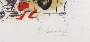 Kees Salentijn - Litho, Zonder titel - Ingelijst kopen? Bied vanaf 70!