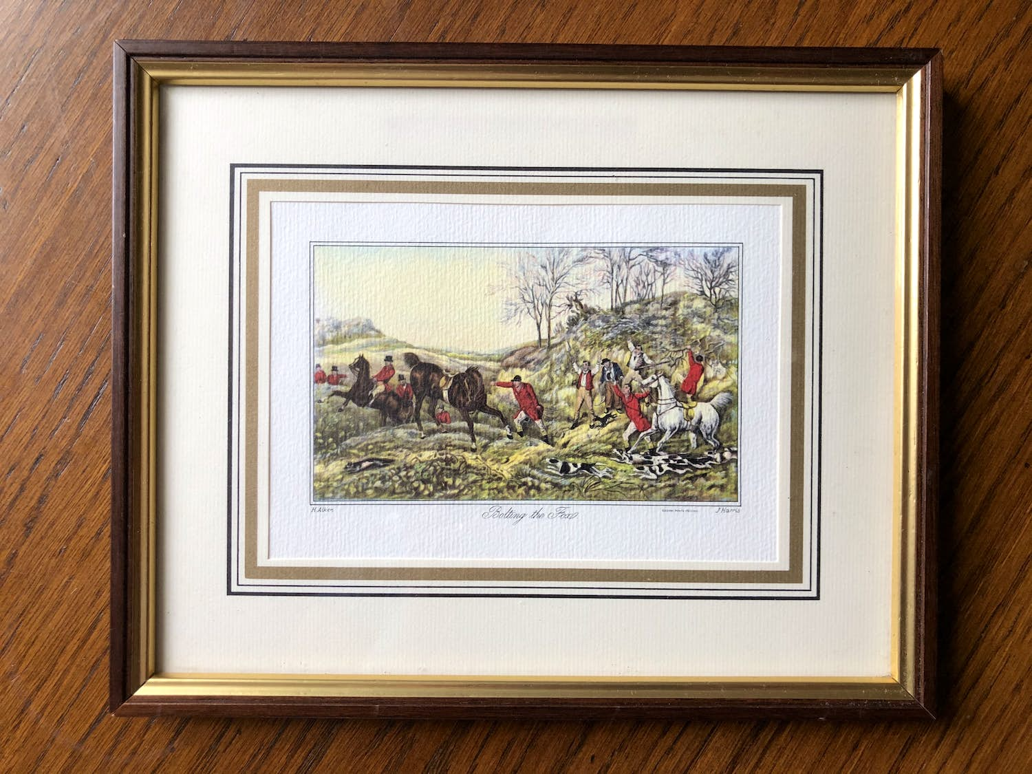 Buy Henry Thomas Alken - Bolting the Fox? Bid from 5!