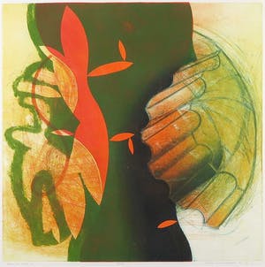 Hans Vredegoor - Zeefdruk, Spanish soul 2 - Ingelijst kopen? Bied vanaf 20!